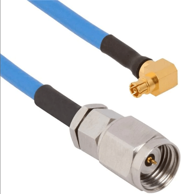 RF Cable Assemblies 2.4mm M to SMPM F RA 0.085 Cable 6in