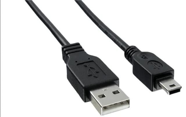 USB Cables / IEEE 1394 Cables A-MINI B 26 AWG 6' USB 2.0
