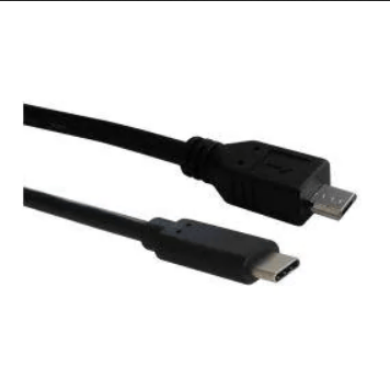 USB Cables / IEEE 1394 Cables USB 2.0 1M C Male /Micro-B Male