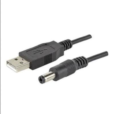 USB Cables / IEEE 1394 Cables Cable, 1000 mm, USB type A to P5 plug, 24AWG, PVC