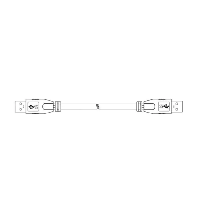 USB Cables / IEEE 1394 Cables USB 3.0 Type A Male / Type A Male