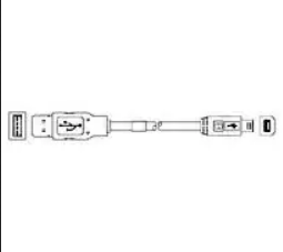 USB Cables / IEEE 1394 Cables USB A-B 28/28 BLACK .5 M