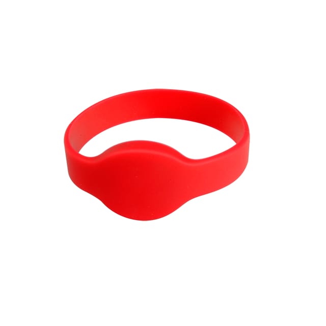 Silicone Wristband RFID Bracelet Tag For Access Control Swimming Pool And Marathon