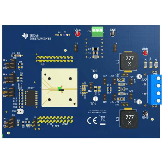 Interface Development Tools THVD8000 evaluation module with RS-485 over power bus function