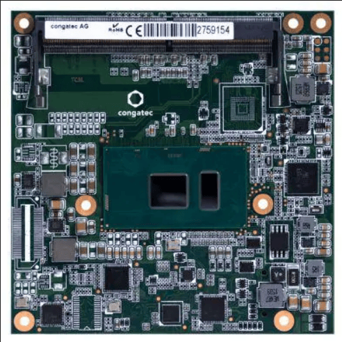 Computer-On-Modules - COM COM Express Type 6 Compact module with Intel Celeron 3955U dual core processor with 2.0GHz, 2MB Intel Smart Cache, GT1 graphics and 2133MT/s dual channel DDR4 memory interface (Intel Skylake-U).