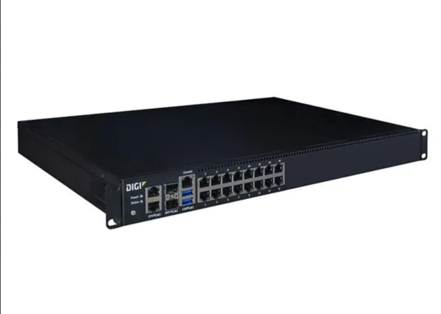 Servers Digi Connect IT 16, 16 port Console Access Server (requires ITPS-PSIK or ITPS-PSEK power supply kit), supports use of optional Cellular CORE Module
