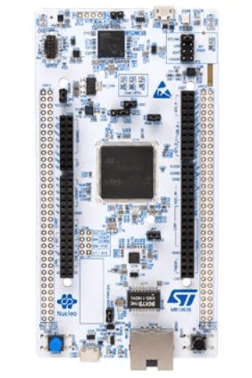 Development Boards & Kits - ARM STM32 Nucleo-144 dev board, MCU, SMPS, supports Arduino, ST Zio & morpho conn