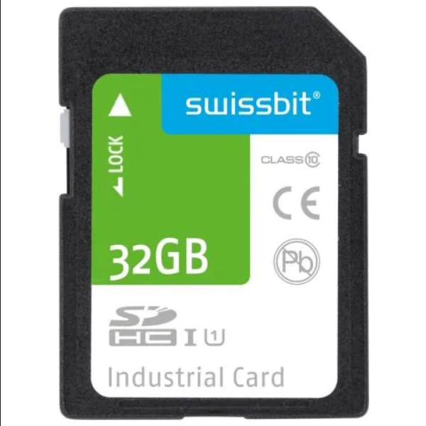 Memory Cards Industrial SD Card, S-45, 32 GB, MLC Flash, -40 C to +85 C