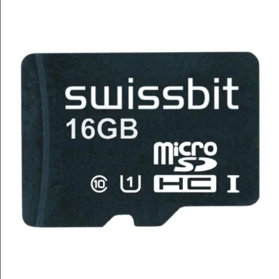 Memory Cards Industrial microSD Card, S-45u, 16 GB, MLC Flash, -40 C to +85 C