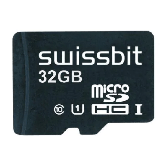 Memory Cards Industrial microSD Card, S-45u, 32 GB, MLC Flash, -40 C to +85 C
