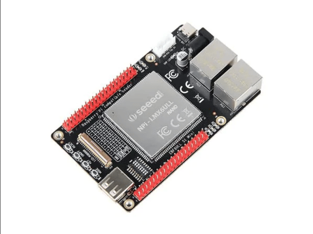 Development Boards & Kits - ARM i.MX6ULL MCIMX6Y2CVM08AB Cortex-A7 800MHz 512MB SDRAM on SoC Dev Board(NAND Version)