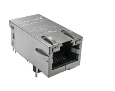 Modular Connectors / Ethernet Connectors MAGJACK 1x1 10G 60W PoE ICM w/ LED