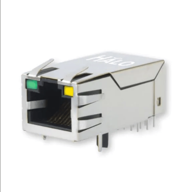 Modular Connectors / Ethernet Connectors FastJack 10G 4PPOE RJ45 W/MAG G/G LED