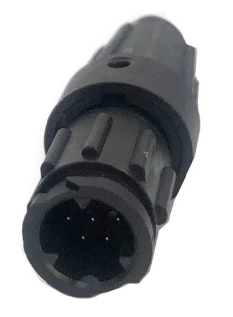 Standard Circular Connector Cable End 5 Pins Solder 521 Backshell
