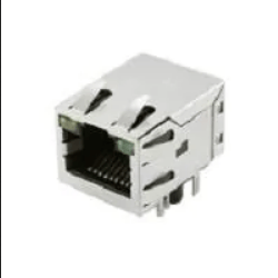 Modular Connectors / Ethernet Connectors RJ45 PIP 1X1 Tab Up Grn/Ylw 100Base-Tx