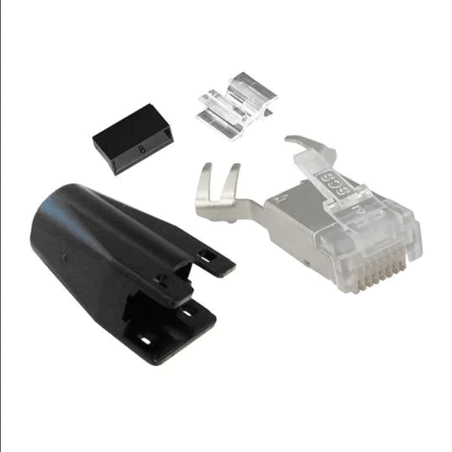 Modular Connectors / Ethernet Connectors Mod Plug CAT6a 8P 8C .037-.042 Cond