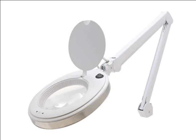 Hearing & Vision Aids ProVue Solas Magnifying Lamp XL35 with Interchangeable 5-Diopter Lens [2.25x]