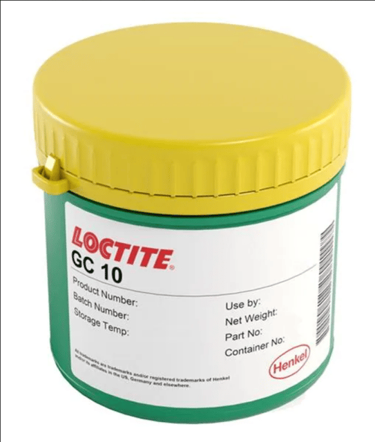 Solder Henkel's LOCTITE GC 10 Solder Paste, Flux Type GC 10, SAC305 Alloy, AGS Powder Type, T3 Particle Size Distribution, 88.5 Metal Loading, Jar, Game Changer 10 Series