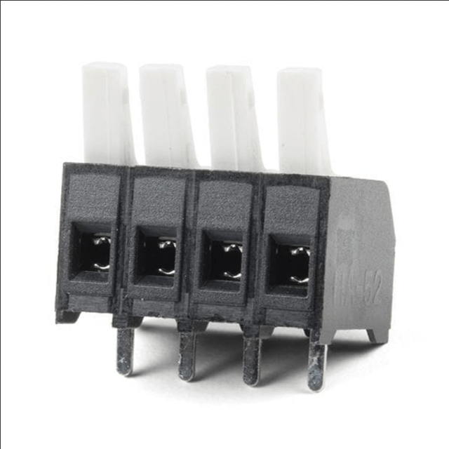 SparkFun Accessories Latch Terminals - 5mm Pitch (4-Pin)