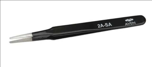 Pliers & Tweezers E-Z Pik Tweezers 2A Black