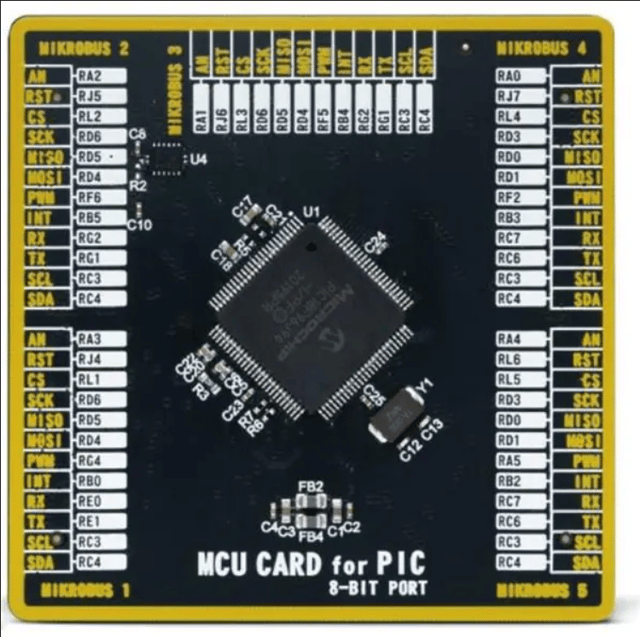 Development Boards & Kits - PIC/DSPIC MCU CARD for PIC PIC18F96J94