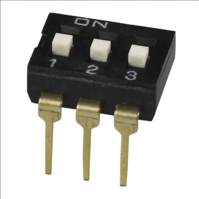 DIP Switches/SIP Switches 1 12 Positions, Through Hole, 2.54 mm Pitch, Slide Actuator, DIP Switch