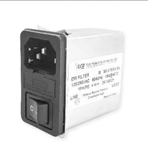 AC Power Entry Modules 1A 50/60Hz Snap-In