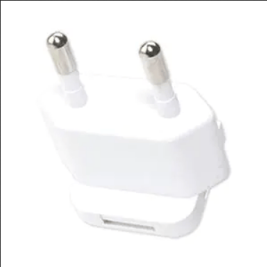 Wall Mount AC Adapters AC blade for Europe - white
