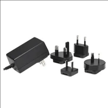 Wall Mount AC Adapters ac-dc, 5 Vdc, 4 A, SW, multi-blade, no blades, P5 center pos, level VI, MED