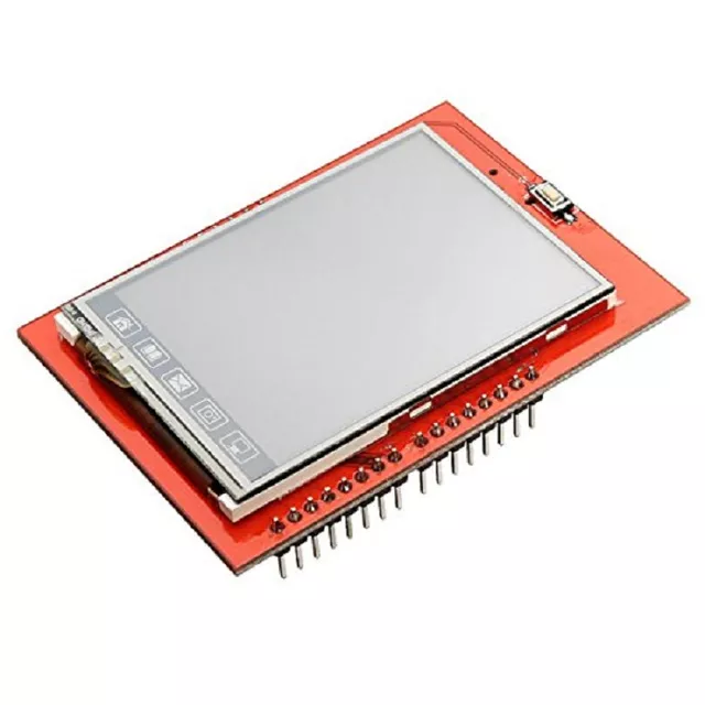 2.4 inch TFT LCD Touch Display Shield for Arduino Uno with onboard Micro SD Slot
