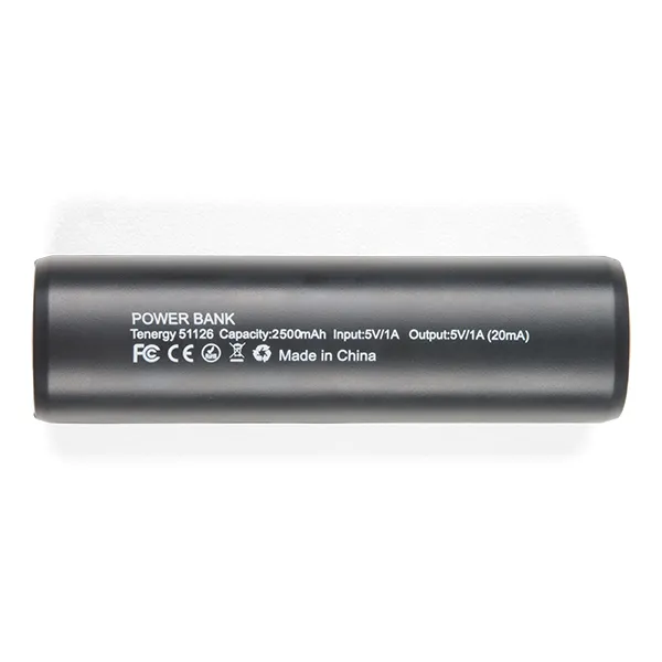 Low Current Lithium Ion Battery Pack - 2.5Ah (USB)