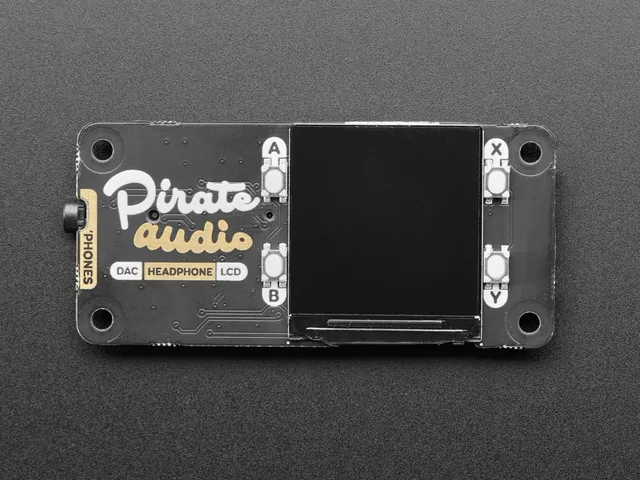 Pimoroni Pirate Audio: Headphone Amp for Raspberry Pi - PIM482