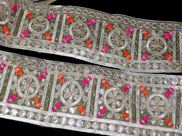 Luxurious Gota regal trim lace/Royal-bridal-lace/Sari-lace/Prime-lace