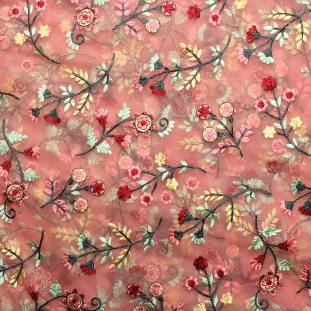 Floral cherry blossoms rich and English feel stylish presentable fabric
