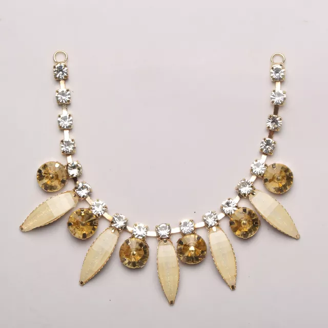 Stones of glory diamante celebrations chunky trendy necklace/neckline