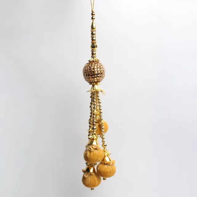 Bulb-like-celebrations beads and trinkets rich grand look bold tassels