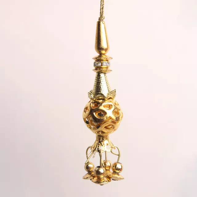 Lantern-bauble beads mix-style gungru majestic royal like party tassels