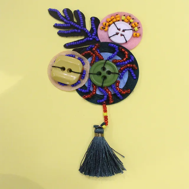 Dream catcher stylised patch/Buttons-patch/Crafted-patch/Applique-DIY