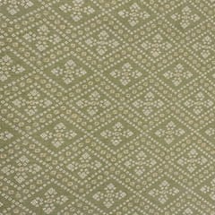 Mint Green Bandhej Rayon Print (1.6 Meter Cut Piece )