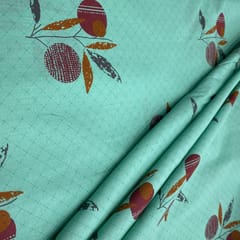 Sea Green Cotton Cambric Print