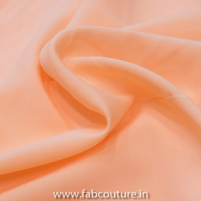 Peach Color Butter Silk