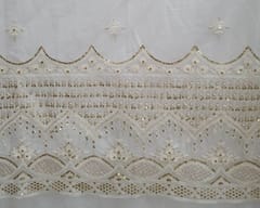 White Net Embroidery