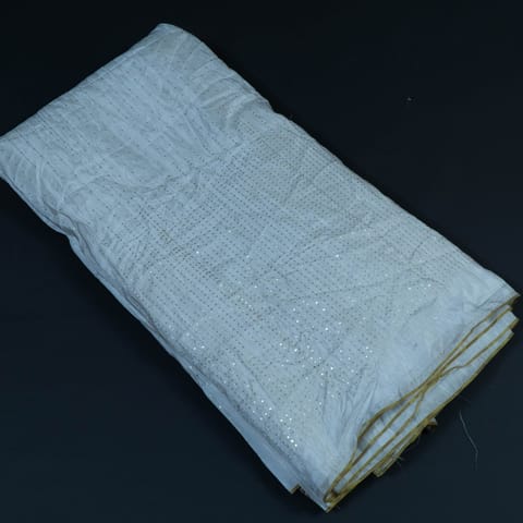 White Dyeable Upada Embroidery