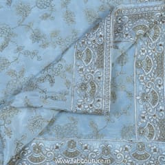 Chinon Embroidered 2.5 Mtr Fabric
