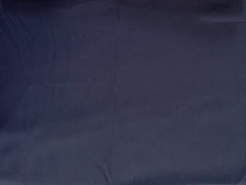 Navy Blue Solid Dyed Rayon Fabric