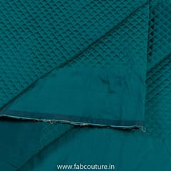 Bottle Green Taffeta Quilted Fabric