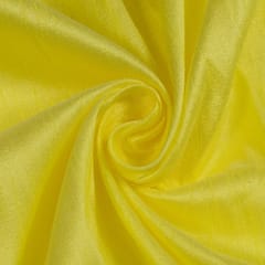 Lemon Color Polyester Raw silk