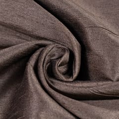 Brown Color Polyester Raw silk