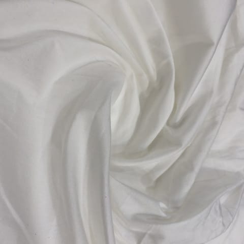 White Cambric Cotton Lycra