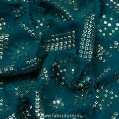 Georgette Sequins Embroidery